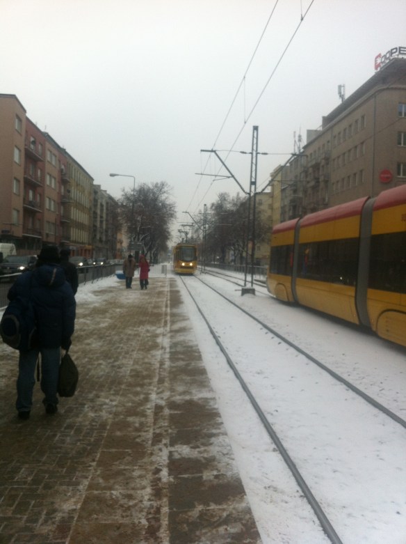 Cold tram line